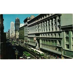 Market‎ Street San Francisco California Postcard Unposted